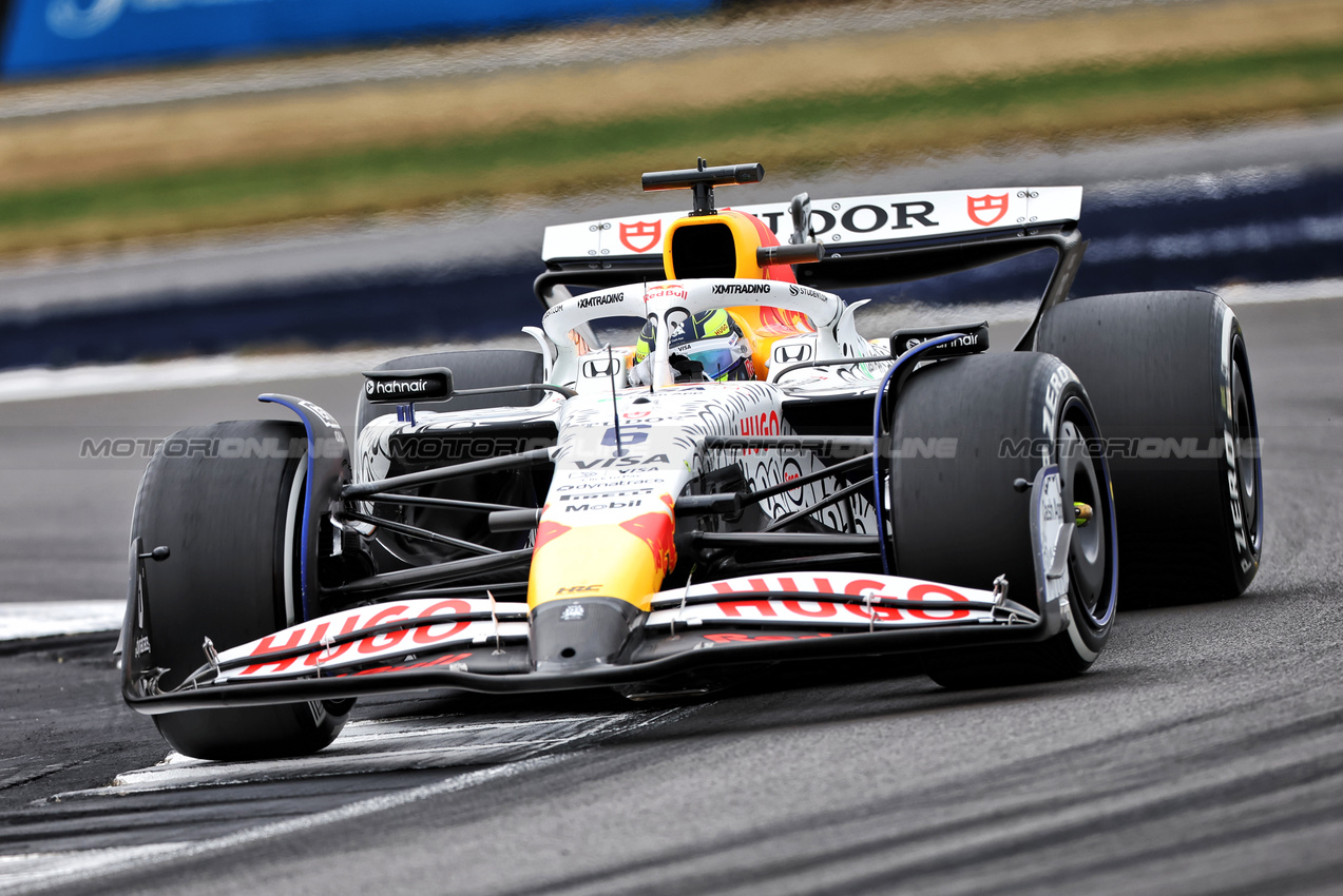 GP GRAN BRETAGNA, Isack Hadjar (FRA) Racing Bulls VCARB 02.

05.07.2025. Formula 1 World Championship, Rd 12, British Grand Prix, Silverstone, England, Qualifiche Day.

 - www.xpbimages.com, EMail: requests@xpbimages.com © Copyright: Rew / XPB Images