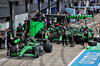 GP GRAN BRETAGNA, Gabriel Bortoleto (BRA) Sauber C45 in the pits.

05.07.2025. Formula 1 World Championship, Rd 12, British Grand Prix, Silverstone, England, Qualifiche Day.

- www.xpbimages.com, EMail: requests@xpbimages.com © Copyright: Moy / XPB Images