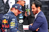 GP GRAN BRETAGNA, Mohammed Bin Sulayem (UAE) FIA President with pole sitter Max Verstappen (NLD) Red Bull Racing in qualifying parc ferme.

05.07.2025. Formula 1 World Championship, Rd 12, British Grand Prix, Silverstone, England, Qualifiche Day.

- www.xpbimages.com, EMail: requests@xpbimages.com © Copyright: Batchelor / XPB Images