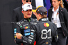 GP GRAN BRETAGNA, (L to R): Lando Norris (GBR) McLaren with team mate Oscar Piastri (AUS) McLaren in qualifying parc ferme.

05.07.2025. Formula 1 World Championship, Rd 12, British Grand Prix, Silverstone, England, Qualifiche Day.

- www.xpbimages.com, EMail: requests@xpbimages.com © Copyright: Batchelor / XPB Images
