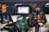 GP GRAN BRETAGNA, (L to R): Oscar Piastri (AUS) McLaren e Max Verstappen (NLD) Red Bull Racing in the post qualifying FIA Press Conference.

05.07.2025. Formula 1 World Championship, Rd 12, British Grand Prix, Silverstone, England, Qualifiche Day.

- www.xpbimages.com, EMail: requests@xpbimages.com © Copyright: Davenport / XPB Images