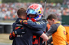 GP GRAN BRETAGNA, Max Verstappen (NLD) Red Bull Racing celebrates his pole position in qualifying parc ferme.

05.07.2025. Formula 1 World Championship, Rd 12, British Grand Prix, Silverstone, England, Qualifiche Day.

- www.xpbimages.com, EMail: requests@xpbimages.com © Copyright: Moy / XPB Images