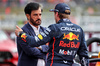 GP GRAN BRETAGNA, (L to R): Mohammed Bin Sulayem (UAE) FIA President with Max Verstappen (NLD) Red Bull Racing in qualifying parc ferme.

05.07.2025. Formula 1 World Championship, Rd 12, British Grand Prix, Silverstone, England, Qualifiche Day.

- www.xpbimages.com, EMail: requests@xpbimages.com © Copyright: Davenport / XPB Images