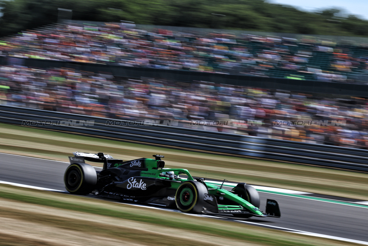 GP GRAN BRETAGNA, Nico Hulkenberg (GER) Sauber C45.

04.07.2025. Formula 1 World Championship, Rd 12, British Grand Prix, Silverstone, England, Practice Day.

- www.xpbimages.com, EMail: requests@xpbimages.com © Copyright: Moy / XPB Images