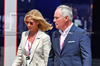 GP GRAN BRETAGNA, Tim Mayer (USA) FIA Forward with sua moglie Katie Kennedy Mayer (USA).

04.07.2025. Formula 1 World Championship, Rd 12, British Grand Prix, Silverstone, England, Practice Day.

- www.xpbimages.com, EMail: requests@xpbimages.com © Copyright: Moy / XPB Images