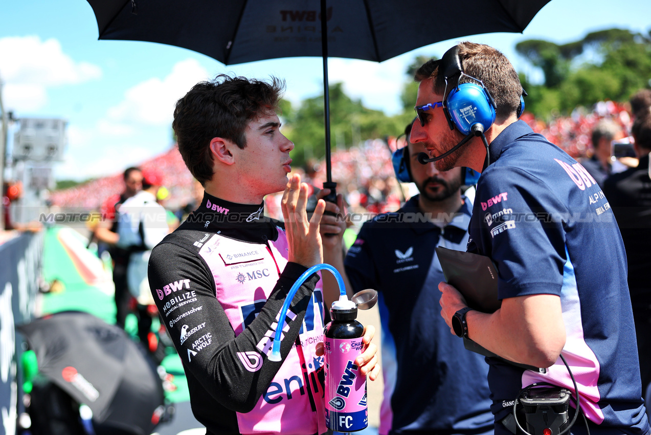 GP IMOLA, Franco Colapinto (ARG) Alpine F1 Team on the grid.

18.05.2025. Formula 1 World Championship, Rd 7, Emilia Romagna Grand Prix, Imola, Italy, Gara Day.

- www.xpbimages.com, EMail: requests@xpbimages.com © Copyright: Charniaux / XPB Images