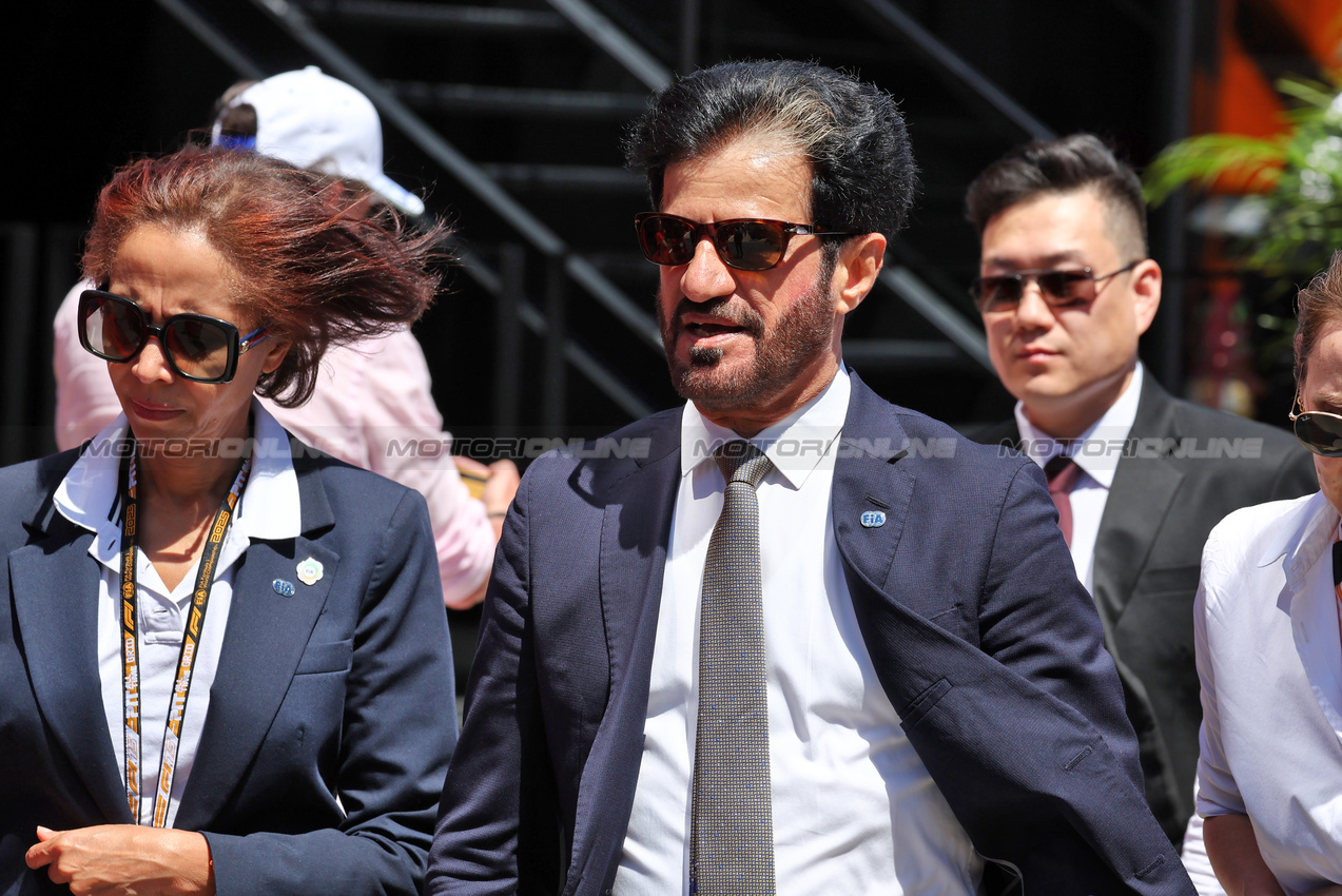 GP IMOLA, Mohammed Bin Sulayem (UAE) FIA President.

18.05.2025. Formula 1 World Championship, Rd 7, Emilia Romagna Grand Prix, Imola, Italy, Gara Day.

- www.xpbimages.com, EMail: requests@xpbimages.com © Copyright: Moy / XPB Images