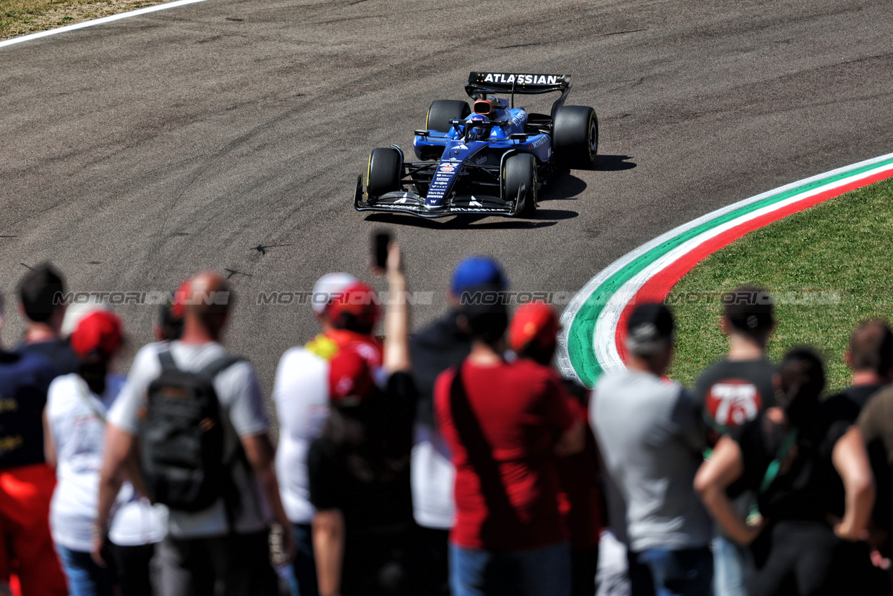GP IMOLA, Alexander Albon (THA) Atlassian Williams Racing FW47.

18.05.2025. Formula 1 World Championship, Rd 7, Emilia Romagna Grand Prix, Imola, Italy, Gara Day.

- www.xpbimages.com, EMail: requests@xpbimages.com © Copyright: Bearne / XPB Images