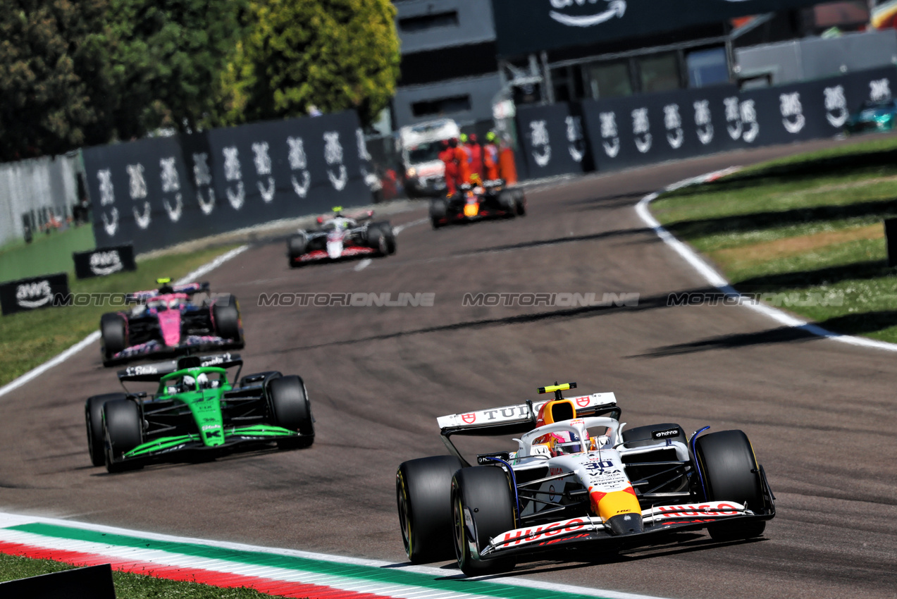 GP IMOLA, Liam Lawson (NZL) Racing Bulls VCARB 02.

18.05.2025. Formula 1 World Championship, Rd 7, Emilia Romagna Grand Prix, Imola, Italy, Gara Day.

- www.xpbimages.com, EMail: requests@xpbimages.com © Copyright: Batchelor / XPB Images