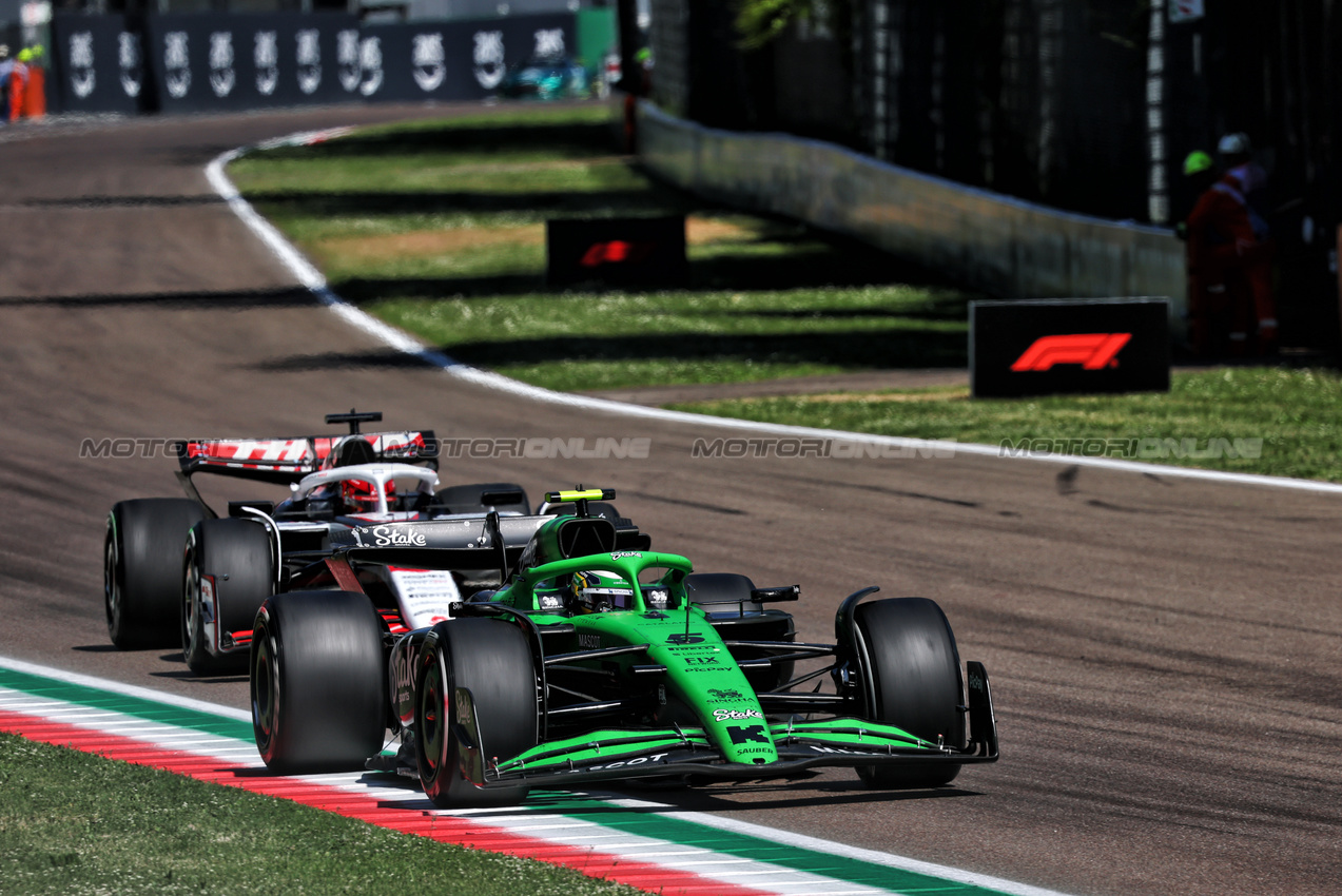 GP IMOLA, Gabriel Bortoleto (BRA) Sauber C45.

18.05.2025. Formula 1 World Championship, Rd 7, Emilia Romagna Grand Prix, Imola, Italy, Gara Day.

- www.xpbimages.com, EMail: requests@xpbimages.com © Copyright: Batchelor / XPB Images