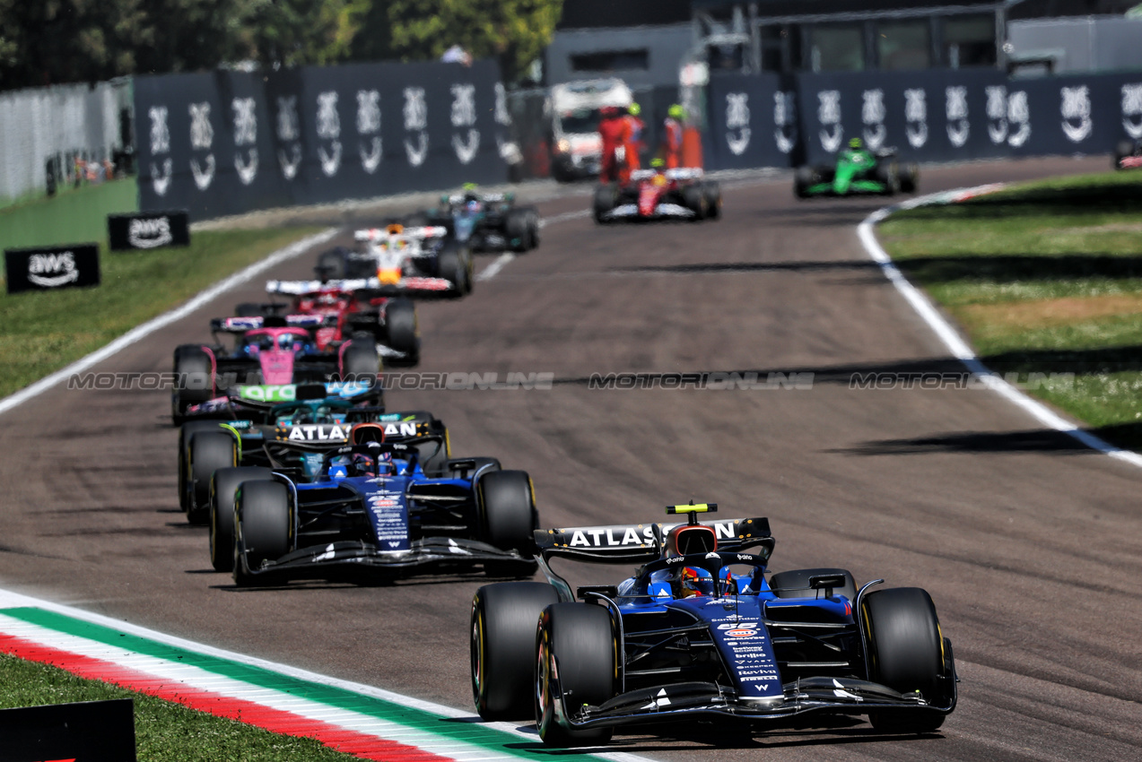 GP IMOLA, Carlos Sainz (ESP) Atlassian Williams Racing FW47.

18.05.2025. Formula 1 World Championship, Rd 7, Emilia Romagna Grand Prix, Imola, Italy, Gara Day.

- www.xpbimages.com, EMail: requests@xpbimages.com © Copyright: Batchelor / XPB Images