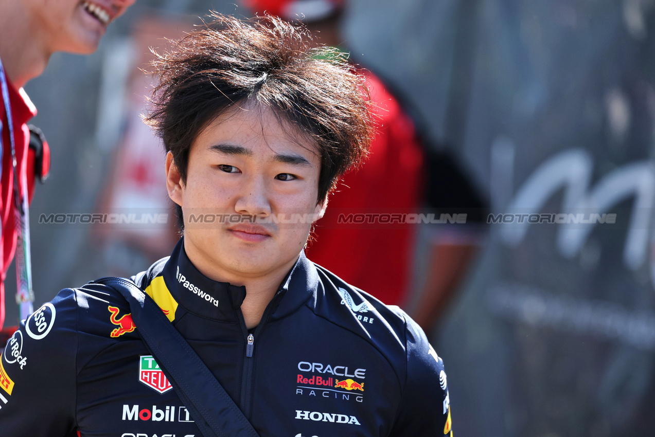 GP IMOLA, Yuki Tsunoda (JPN) Red Bull Racing.

18.05.2025. Formula 1 World Championship, Rd 7, Emilia Romagna Grand Prix, Imola, Italy, Gara Day.

- www.xpbimages.com, EMail: requests@xpbimages.com © Copyright: Moy / XPB Images