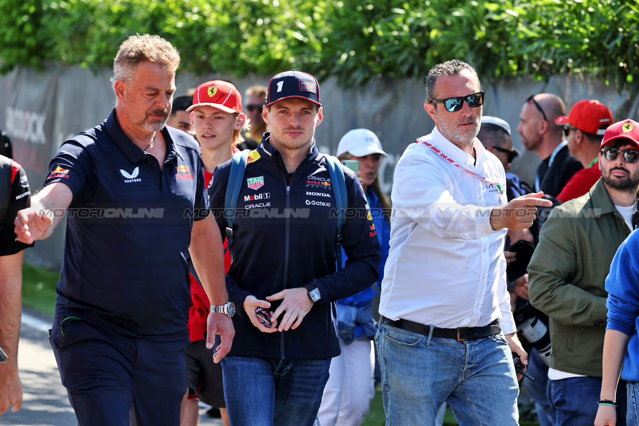 GP IMOLA, Max Verstappen (NLD) Red Bull Racing.

18.05.2025. Formula 1 World Championship, Rd 7, Emilia Romagna Grand Prix, Imola, Italy, Gara Day.

- www.xpbimages.com, EMail: requests@xpbimages.com © Copyright: Moy / XPB Images