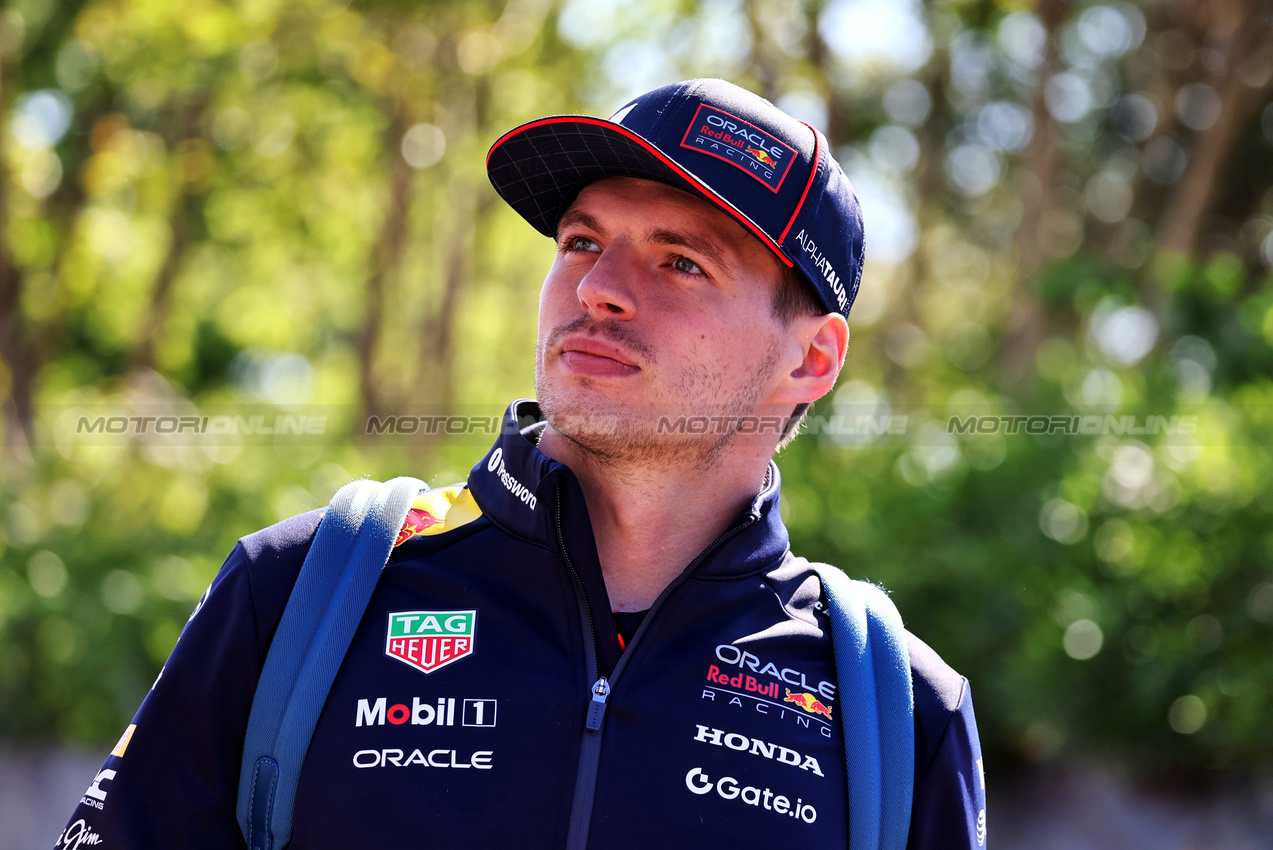 GP IMOLA, Max Verstappen (NLD) Red Bull Racing.

18.05.2025. Formula 1 World Championship, Rd 7, Emilia Romagna Grand Prix, Imola, Italy, Gara Day.

- www.xpbimages.com, EMail: requests@xpbimages.com © Copyright: Moy / XPB Images