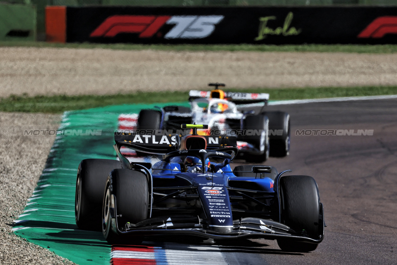 GP IMOLA, Carlos Sainz (ESP) Atlassian Williams Racing FW47.

18.05.2025. Formula 1 World Championship, Rd 7, Emilia Romagna Grand Prix, Imola, Italy, Gara Day.

- www.xpbimages.com, EMail: requests@xpbimages.com © Copyright: Moy / XPB Images