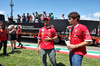 GP IMOLA, (L to R): Lewis Hamilton (GBR) Ferrari e Charles Leclerc (MON) Ferrari on the drivers' parade.

18.05.2025. Formula 1 World Championship, Rd 7, Emilia Romagna Grand Prix, Imola, Italy, Gara Day.

- www.xpbimages.com, EMail: requests@xpbimages.com © Copyright: Moy / XPB Images