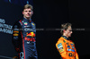 GP IMOLA, (L to R): Gara winner Max Verstappen (NLD) Red Bull Racing on the podium with third placed Oscar Piastri (AUS) McLaren.

18.05.2025. Formula 1 World Championship, Rd 7, Emilia Romagna Grand Prix, Imola, Italy, Gara Day.

- www.xpbimages.com, EMail: requests@xpbimages.com © Copyright: Batchelor / XPB Images