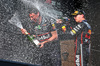 GP IMOLA, Gara winner Max Verstappen (NLD) Red Bull Racing celebrates on the podium with Enrico Balbo, Red Bull Racing Head of Aerodynamics.

18.05.2025. Formula 1 World Championship, Rd 7, Emilia Romagna Grand Prix, Imola, Italy, Gara Day.

- www.xpbimages.com, EMail: requests@xpbimages.com © Copyright: Batchelor / XPB Images