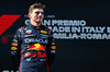 GP IMOLA, Gara winner Max Verstappen (NLD) Red Bull Racing on the podium.

18.05.2025. Formula 1 World Championship, Rd 7, Emilia Romagna Grand Prix, Imola, Italy, Gara Day.

- www.xpbimages.com, EMail: requests@xpbimages.com © Copyright: Charniaux / XPB Images
