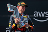 GP IMOLA, Gara winner Max Verstappen (NLD) Red Bull Racing celebrates on the podium.

18.05.2025. Formula 1 World Championship, Rd 7, Emilia Romagna Grand Prix, Imola, Italy, Gara Day.

- www.xpbimages.com, EMail: requests@xpbimages.com © Copyright: Charniaux / XPB Images
