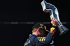 GP IMOLA, Gara winner Max Verstappen (NLD) Red Bull Racing celebrates on the podium.

18.05.2025. Formula 1 World Championship, Rd 7, Emilia Romagna Grand Prix, Imola, Italy, Gara Day.

- www.xpbimages.com, EMail: requests@xpbimages.com © Copyright: Charniaux / XPB Images