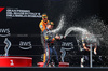 GP IMOLA, Gara winner Max Verstappen (NLD) Red Bull Racing celebrates on the podium with Oscar Piastri (AUS) McLaren e Enrico Balbo, Red Bull Racing Head of Aerodynamics.

18.05.2025. Formula 1 World Championship, Rd 7, Emilia Romagna Grand Prix, Imola, Italy, Gara Day.

- www.xpbimages.com, EMail: requests@xpbimages.com © Copyright: Charniaux / XPB Images