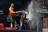 GP IMOLA, (L to R): Oscar Piastri (AUS) McLaren celebrates his third position on the podium with vincitore Max Verstappen (NLD) Red Bull Racing.

18.05.2025. Formula 1 World Championship, Rd 7, Emilia Romagna Grand Prix, Imola, Italy, Gara Day.

- www.xpbimages.com, EMail: requests@xpbimages.com © Copyright: Moy / XPB Images
