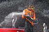 GP IMOLA, Oscar Piastri (AUS) McLaren celebrates his third position on the podium.

18.05.2025. Formula 1 World Championship, Rd 7, Emilia Romagna Grand Prix, Imola, Italy, Gara Day.

- www.xpbimages.com, EMail: requests@xpbimages.com © Copyright: Moy / XPB Images