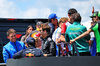 GP IMOLA, (L to R): Pierre Gasly (FRA) Alpine F1 Team with Yuki Tsunoda (JPN) Red Bull Racing e George Russell (GBR) Mercedes AMG F1 on the drivers' parade.

18.05.2025. Formula 1 World Championship, Rd 7, Emilia Romagna Grand Prix, Imola, Italy, Gara Day.

- www.xpbimages.com, EMail: requests@xpbimages.com © Copyright: Batchelor / XPB Images