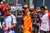 GP IMOLA, (L to R): Liam Lawson (NZL) Racing Bulls e Oscar Piastri (AUS) McLaren on the drivers' parade.

18.05.2025. Formula 1 World Championship, Rd 7, Emilia Romagna Grand Prix, Imola, Italy, Gara Day.

- www.xpbimages.com, EMail: requests@xpbimages.com © Copyright: Moy / XPB Images