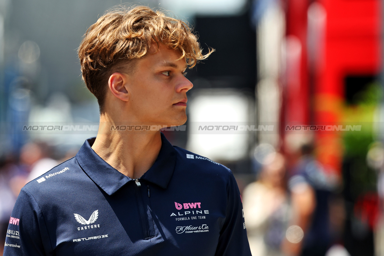 GP IMOLA, Paul Aron (EST) Alpine F1 Team Reserve Driver.

15.05.2025. Formula 1 World Championship, Rd 7, Emilia Romagna Grand Prix, Imola, Italy, Preparation Day.

- www.xpbimages.com, EMail: requests@xpbimages.com © Copyright: Bearne / XPB Images