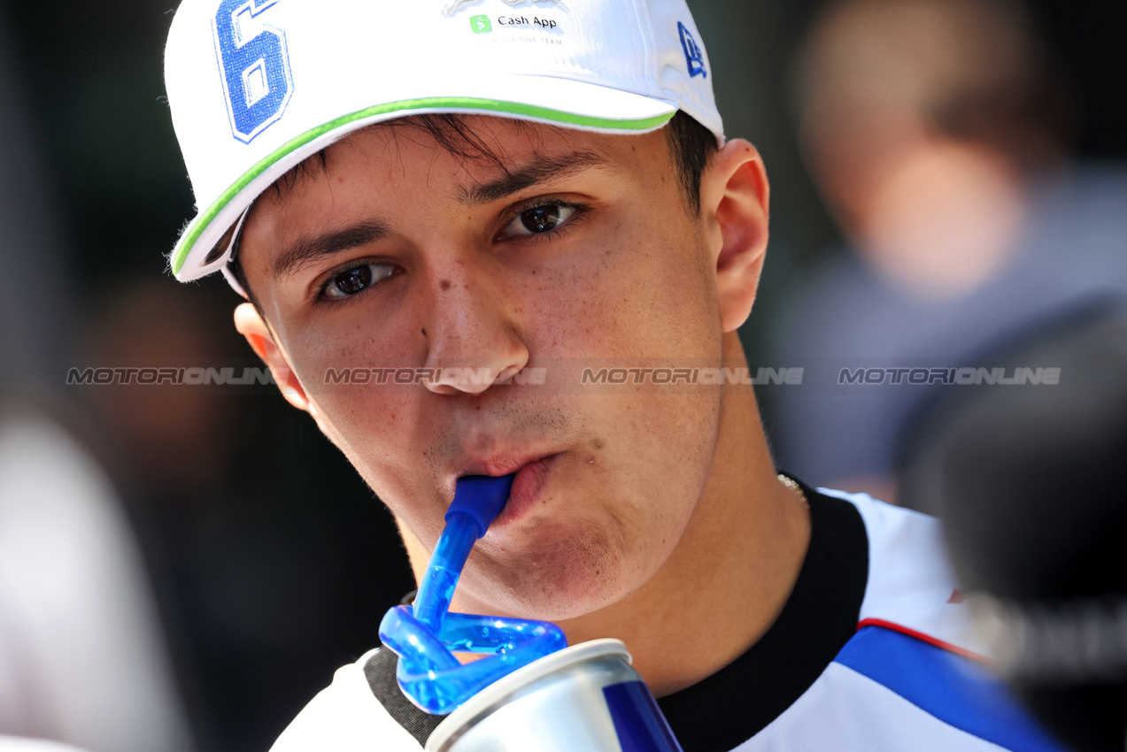 GP IMOLA, Isack Hadjar (FRA) Racing Bulls.

15.05.2025. Formula 1 World Championship, Rd 7, Emilia Romagna Grand Prix, Imola, Italy, Preparation Day.

- www.xpbimages.com, EMail: requests@xpbimages.com © Copyright: Bearne / XPB Images