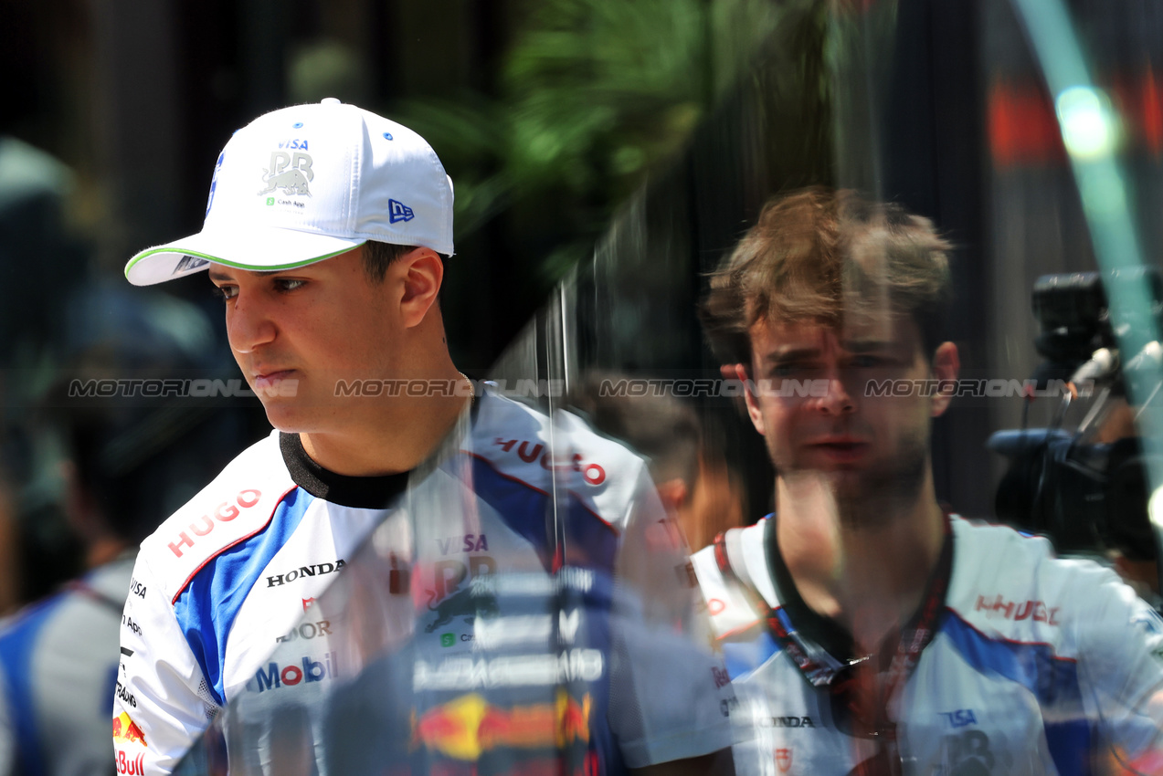 GP IMOLA, Isack Hadjar (FRA) Racing Bulls.

15.05.2025. Formula 1 World Championship, Rd 7, Emilia Romagna Grand Prix, Imola, Italy, Preparation Day.

- www.xpbimages.com, EMail: requests@xpbimages.com © Copyright: Bearne / XPB Images