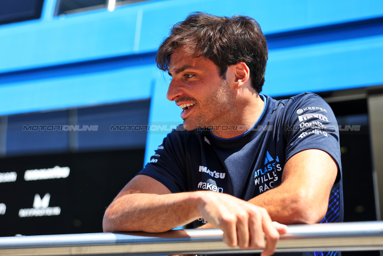 GP IMOLA, Carlos Sainz (ESP) Atlassian Williams Racing.

15.05.2025. Formula 1 World Championship, Rd 7, Emilia Romagna Grand Prix, Imola, Italy, Preparation Day.

- www.xpbimages.com, EMail: requests@xpbimages.com © Copyright: Bearne / XPB Images