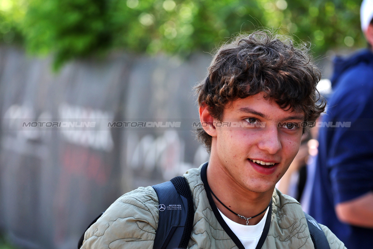 GP IMOLA, Andrea Kimi Antonelli (ITA) Mercedes AMG F1.

15.05.2025. Formula 1 World Championship, Rd 7, Emilia Romagna Grand Prix, Imola, Italy, Preparation Day.

- www.xpbimages.com, EMail: requests@xpbimages.com © Copyright: Moy / XPB Images