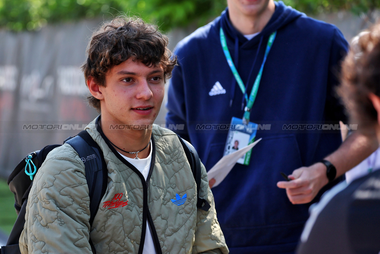 GP IMOLA, Andrea Kimi Antonelli (ITA) Mercedes AMG F1.

15.05.2025. Formula 1 World Championship, Rd 7, Emilia Romagna Grand Prix, Imola, Italy, Preparation Day.

- www.xpbimages.com, EMail: requests@xpbimages.com © Copyright: Moy / XPB Images
