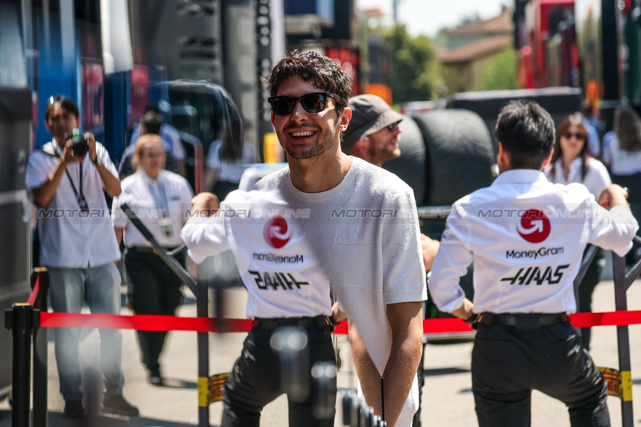GP IMOLA, Esteban Ocon (FRA), Haas F1 Team 
15.05.2025. Formula 1 World Championship, Rd 7, Emilia Romagna Grand Prix, Imola, Italy, Preparation Day.
- www.xpbimages.com, EMail: requests@xpbimages.com © Copyright: Charniaux / XPB Images