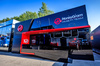 GP IMOLA, Haas F1 Team motorhome in the paddock.

15.05.2025. Formula 1 World Championship, Rd 7, Emilia Romagna Grand Prix, Imola, Italy, Preparation Day.

- www.xpbimages.com, EMail: requests@xpbimages.com © Copyright: Bearne / XPB Images