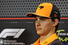 GP IMOLA, Oscar Piastri (AUS) McLaren in the FIA Press Conference.

15.05.2025. Formula 1 World Championship, Rd 7, Emilia Romagna Grand Prix, Imola, Italy, Preparation Day.

- www.xpbimages.com, EMail: requests@xpbimages.com © Copyright: Moy / XPB Images