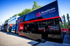 GP IMOLA, Haas F1 Team motorhome in the paddock.

15.05.2025. Formula 1 World Championship, Rd 7, Emilia Romagna Grand Prix, Imola, Italy, Preparation Day.

- www.xpbimages.com, EMail: requests@xpbimages.com © Copyright: Bearne / XPB Images