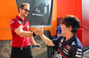 GP IMOLA, (L to R): Josh Kruse (AUS) Ferrari Social Media Manager with Yuki Tsunoda (JPN) Red Bull Racing.

15.05.2025. Formula 1 World Championship, Rd 7, Emilia Romagna Grand Prix, Imola, Italy, Preparation Day.

- www.xpbimages.com, EMail: requests@xpbimages.com © Copyright: Bearne / XPB Images