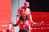 GP IMOLA, Ella (ITA) Ferrari Press Officer with Lewis Hamilton (GBR) Ferrari.

15.05.2025. Formula 1 World Championship, Rd 7, Emilia Romagna Grand Prix, Imola, Italy, Preparation Day.

- www.xpbimages.com, EMail: requests@xpbimages.com © Copyright: Bearne / XPB Images