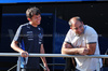 GP IMOLA, Alexander Albon (THA) Atlassian Williams Racing (Left).

15.05.2025. Formula 1 World Championship, Rd 7, Emilia Romagna Grand Prix, Imola, Italy, Preparation Day.

- www.xpbimages.com, EMail: requests@xpbimages.com © Copyright: Moy / XPB Images