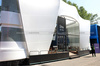 GP IMOLA, Sauber motorhome in the paddock.

15.05.2025. Formula 1 World Championship, Rd 7, Emilia Romagna Grand Prix, Imola, Italy, Preparation Day.

- www.xpbimages.com, EMail: requests@xpbimages.com © Copyright: Bearne / XPB Images