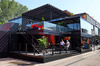 GP IMOLA, Mercedes AMG F1 motorhome in the paddock.

15.05.2025. Formula 1 World Championship, Rd 7, Emilia Romagna Grand Prix, Imola, Italy, Preparation Day.

- www.xpbimages.com, EMail: requests@xpbimages.com © Copyright: Bearne / XPB Images