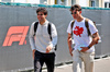 GP IMOLA, (L to R): Gabriel Bortoleto (BRA) Sauber with Oliver Bearman (GBR) Haas F1 Team.

15.05.2025. Formula 1 World Championship, Rd 7, Emilia Romagna Grand Prix, Imola, Italy, Preparation Day.

- www.xpbimages.com, EMail: requests@xpbimages.com © Copyright: Batchelor / XPB Images