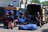 GP IMOLA, Parts for Red Bull Racing arrive in the paddock.

15.05.2025. Formula 1 World Championship, Rd 7, Emilia Romagna Grand Prix, Imola, Italy, Preparation Day.

- www.xpbimages.com, EMail: requests@xpbimages.com © Copyright: Moy / XPB Images