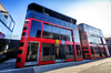 GP IMOLA, Ferrari motorhome in the paddock.

15.05.2025. Formula 1 World Championship, Rd 7, Emilia Romagna Grand Prix, Imola, Italy, Preparation Day.

- www.xpbimages.com, EMail: requests@xpbimages.com © Copyright: Bearne / XPB Images
