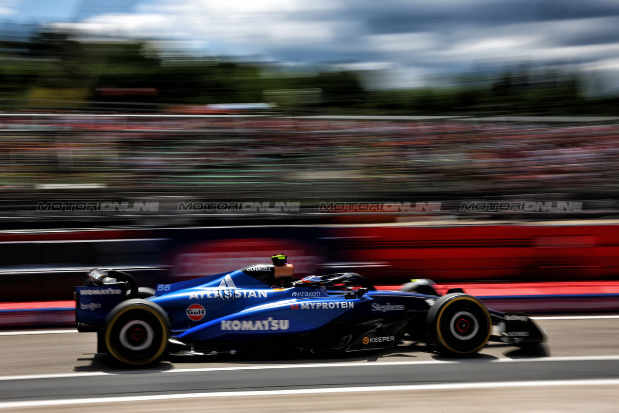 GP IMOLA, Carlos Sainz (ESP) Atlassian Williams Racing FW47.

17.05.2025. Formula 1 World Championship, Rd 7, Emilia Romagna Grand Prix, Imola, Italy, Qualifiche Day.

- www.xpbimages.com, EMail: requests@xpbimages.com © Copyright: Charniaux / XPB Images
