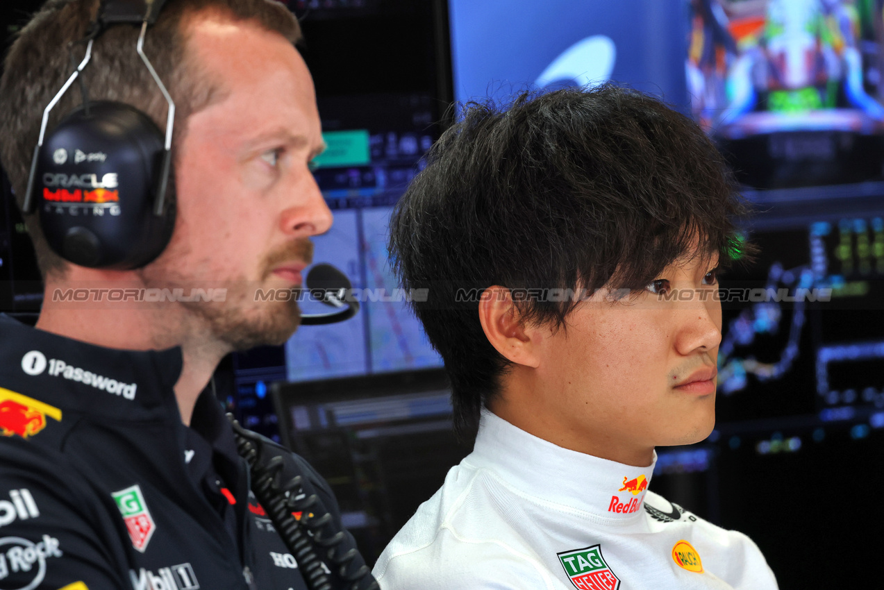 GP IMOLA, Yuki Tsunoda (JPN) Red Bull Racing.

17.05.2025. Formula 1 World Championship, Rd 7, Emilia Romagna Grand Prix, Imola, Italy, Qualifiche Day.

- www.xpbimages.com, EMail: requests@xpbimages.com © Copyright: Charniaux / XPB Images
